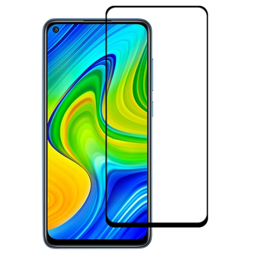 Protectores para celular  para Xiaomi  Redmi Note 9 Templado pantalla full cover Negro