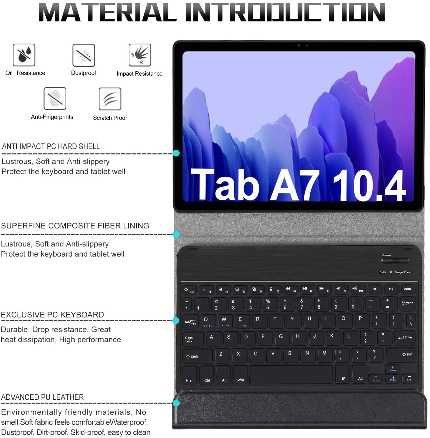 Protectores para Tablet  para Samsung  Galaxy Tab A7 10.4