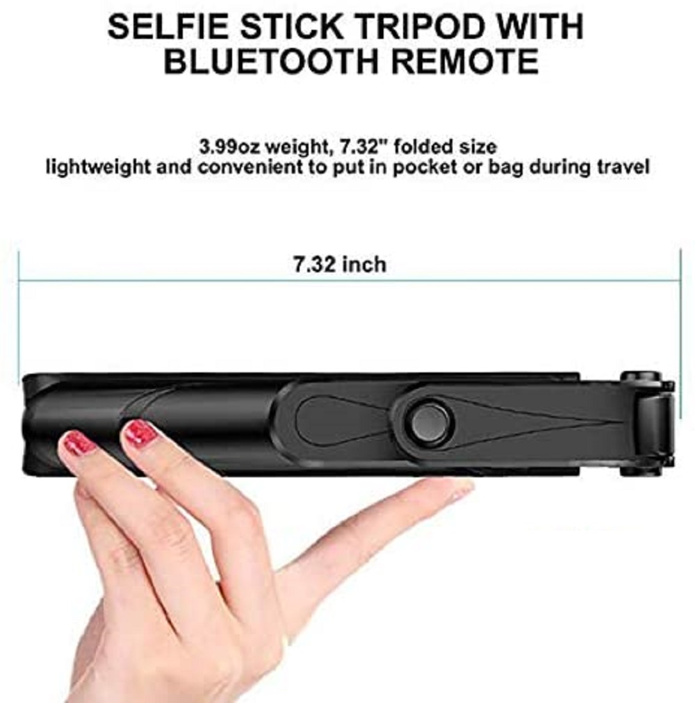 Accesorios y Gadgets  Soporte Tr�pode Bast�n Selfie Xt09 Negro