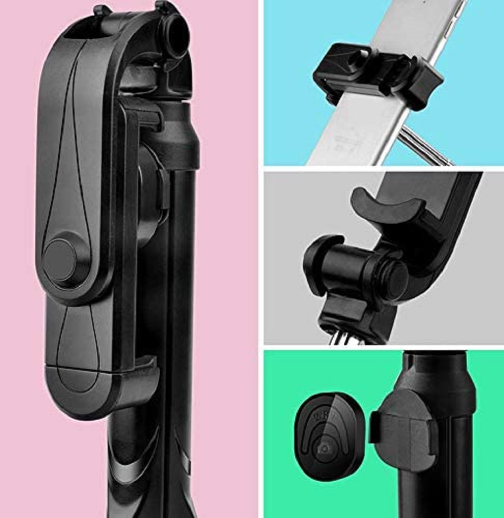 Accesorios y Gadgets  Soporte Tr�pode Bast�n Selfie Xt09 Negro