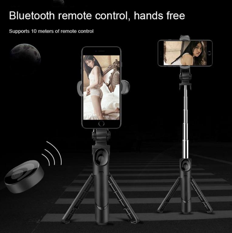 Accesorios y Gadgets  Soporte Tr�pode Bast�n Selfie Xt09 Negro