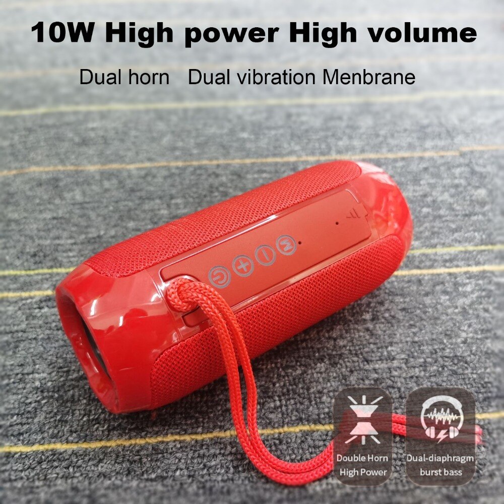 Accesorios y Gadgets  Parlante  port�til bluetooth TG117 Rojo