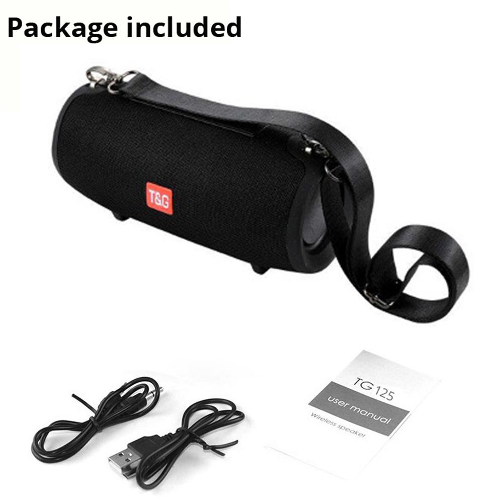 Accesorios y Gadgets  Parlante  port�til bluetooth TG125 Negro