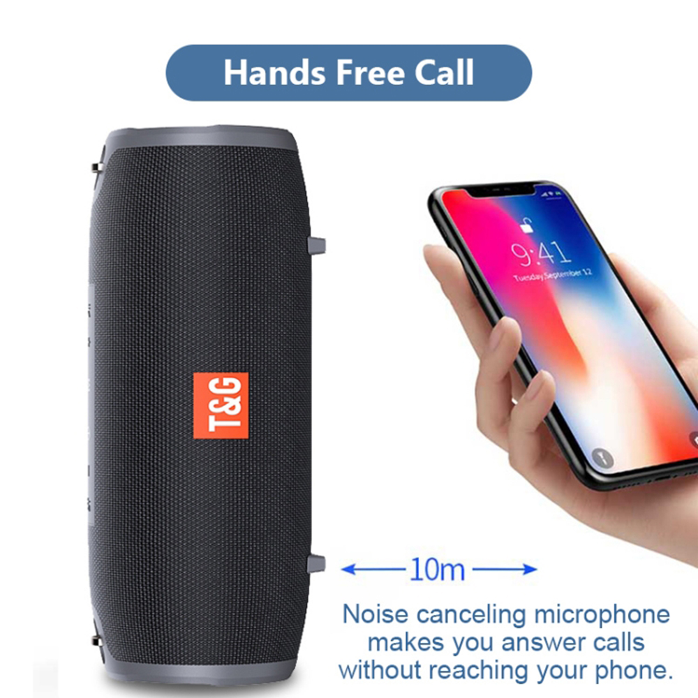 Accesorios y Gadgets  Parlante  port�til bluetooth TG125 Negro