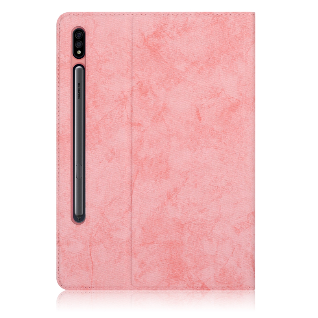 Protectores para Tablet  para Samsung  Galaxy Tab S7 (Sm-T870) Funda flip cover con bolsillo Rosa
