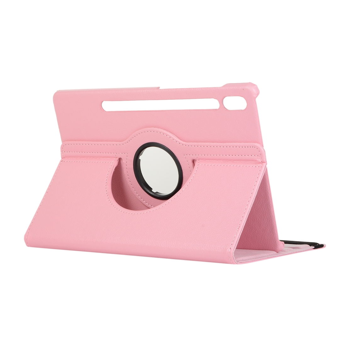 Protectores para Tablet  para Samsung  Galaxy Tab S7 (Sm-T870) Funda flip cover 360 giratoria Rosa
