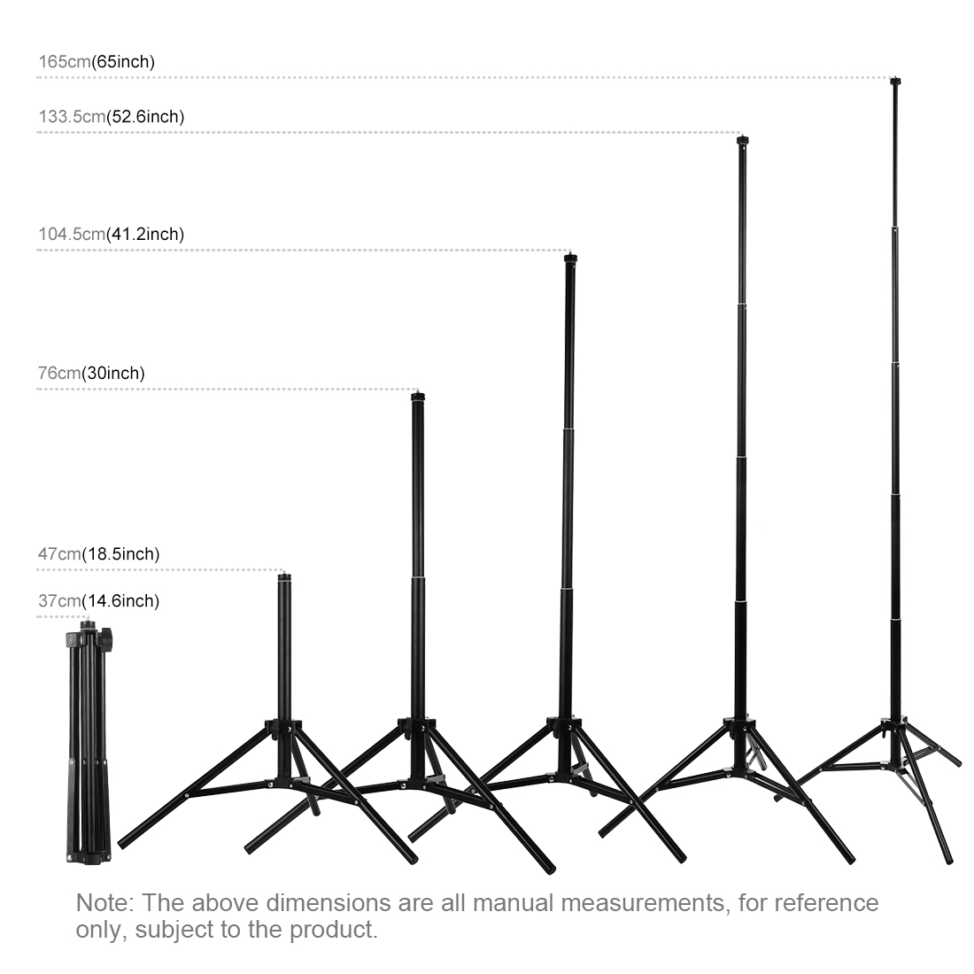 Accesorios y Gadgets  Soporte Tr�pode de 1,60mts PU450B Negro