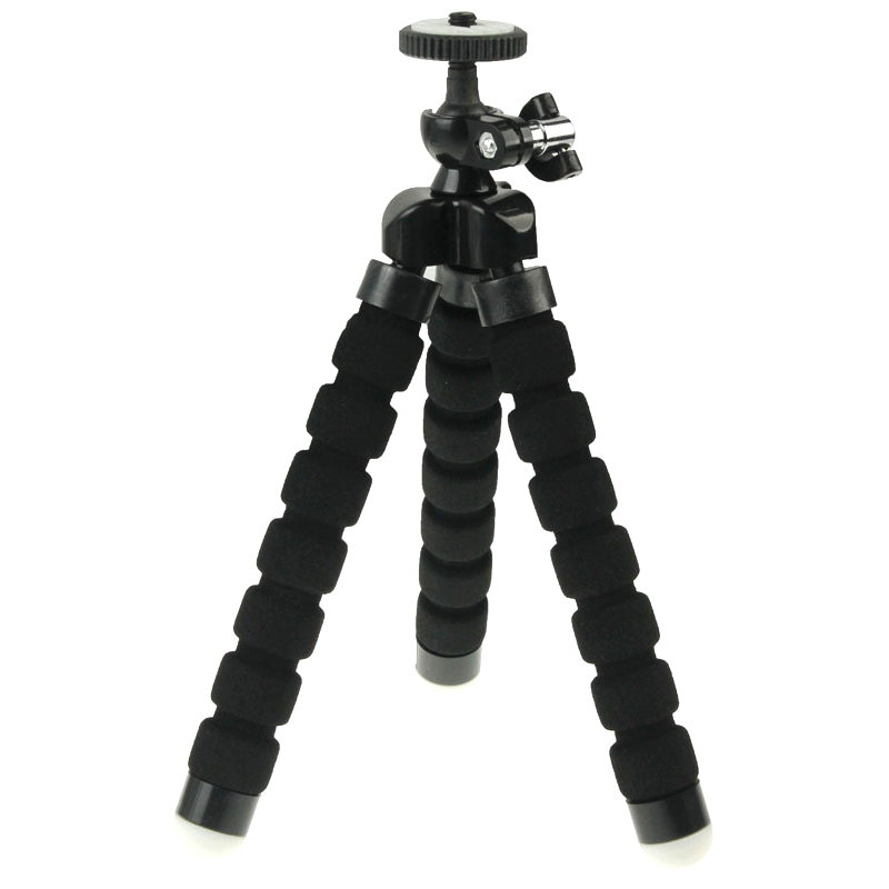 Accesorios y Gadgets  Soporte Flexible Octopus S-DCA-0239 Negro