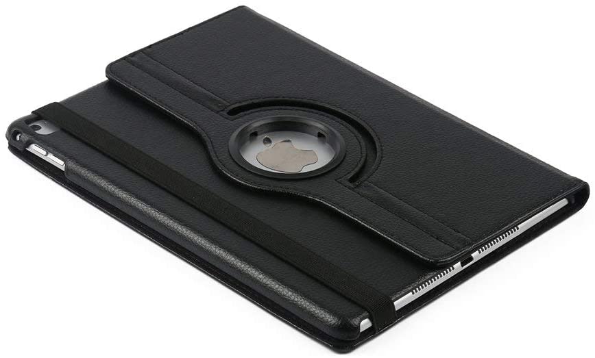 Protectores para Tablet  para Apple  iPad Mini 5 Funda flip cover 360 giratoria Negro