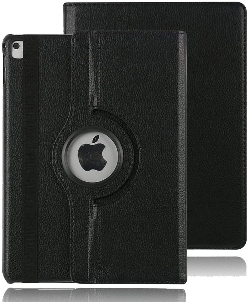 Protectores para Tablet  para Apple  iPad Mini 5 Funda flip cover 360 giratoria Negro