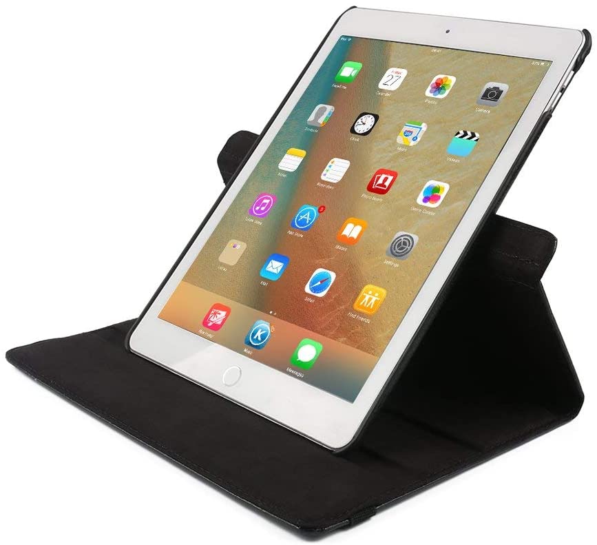 Protectores para Tablet  para Apple  iPad Mini 5 Funda flip cover 360 giratoria Negro