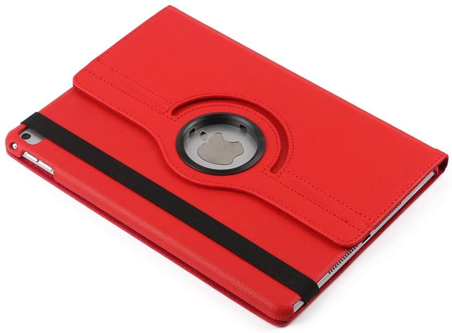 Protectores para Tablet  para Apple  iPad Mini 5 Funda flip cover 360 giratoria Rojo