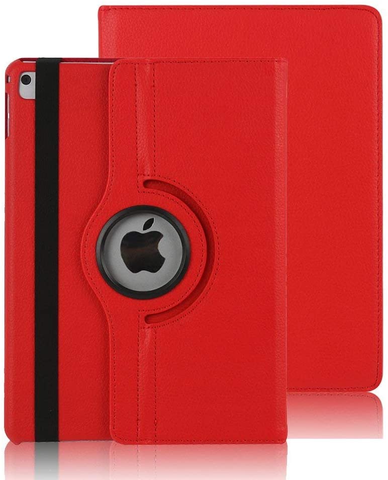 Protectores para Tablet  para Apple  iPad Mini 5 Funda flip cover 360 giratoria Rojo