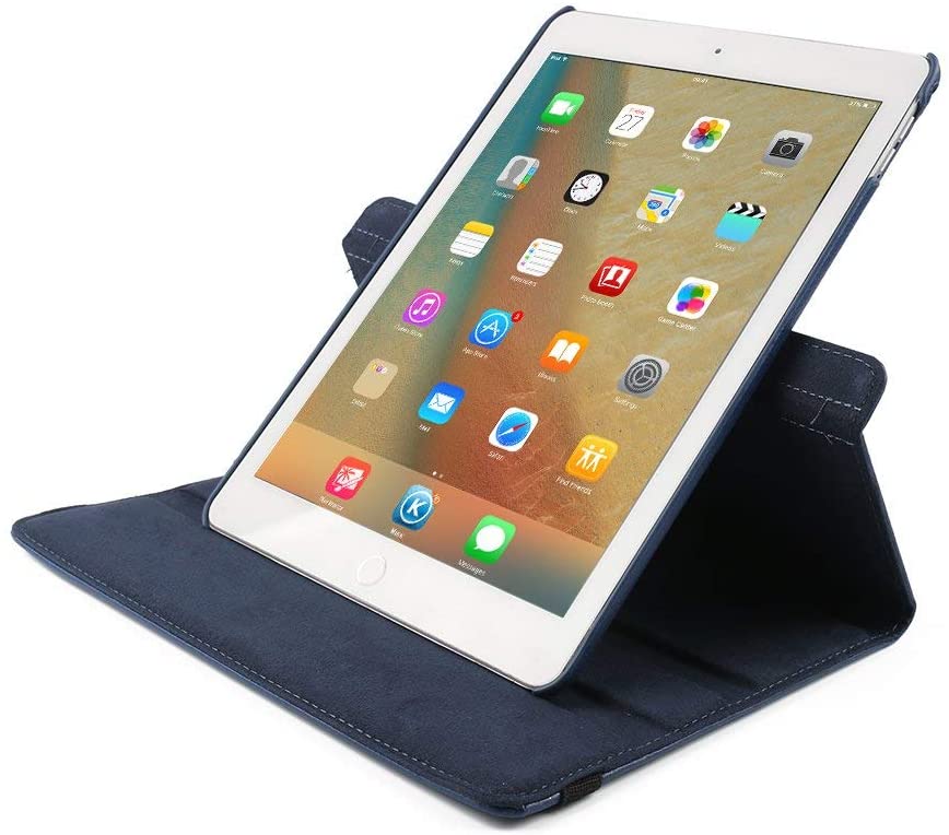 Protectores para Tablet  para Apple  iPad Mini 5 Funda flip cover 360 giratoria Azul