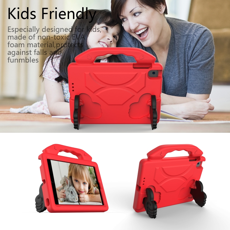 Protectores para Tablet  para Apple  iPad Mini 5 funda infantil con manitos Rojo