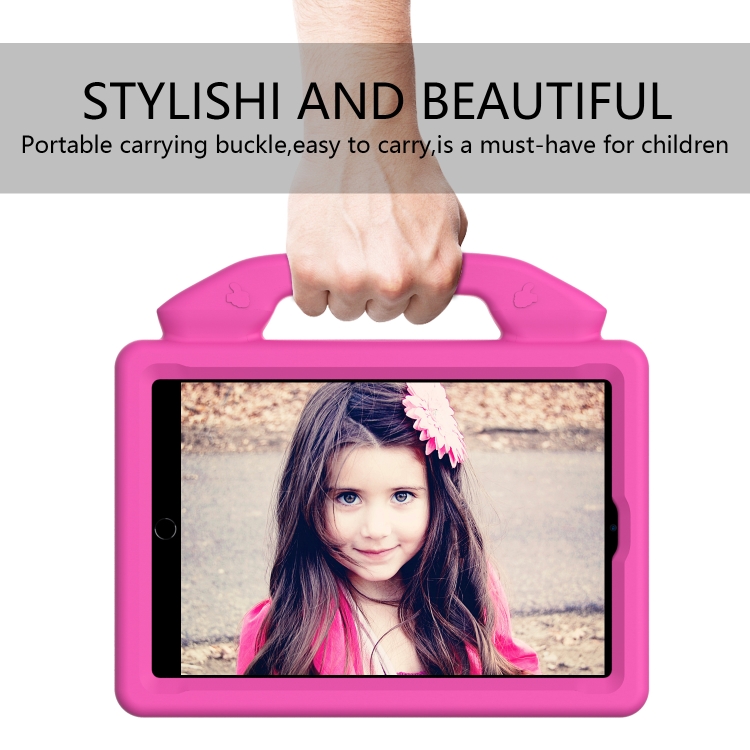 Protectores para Tablet  para Apple  iPad Mini 5 funda infantil con manitos Fucsia