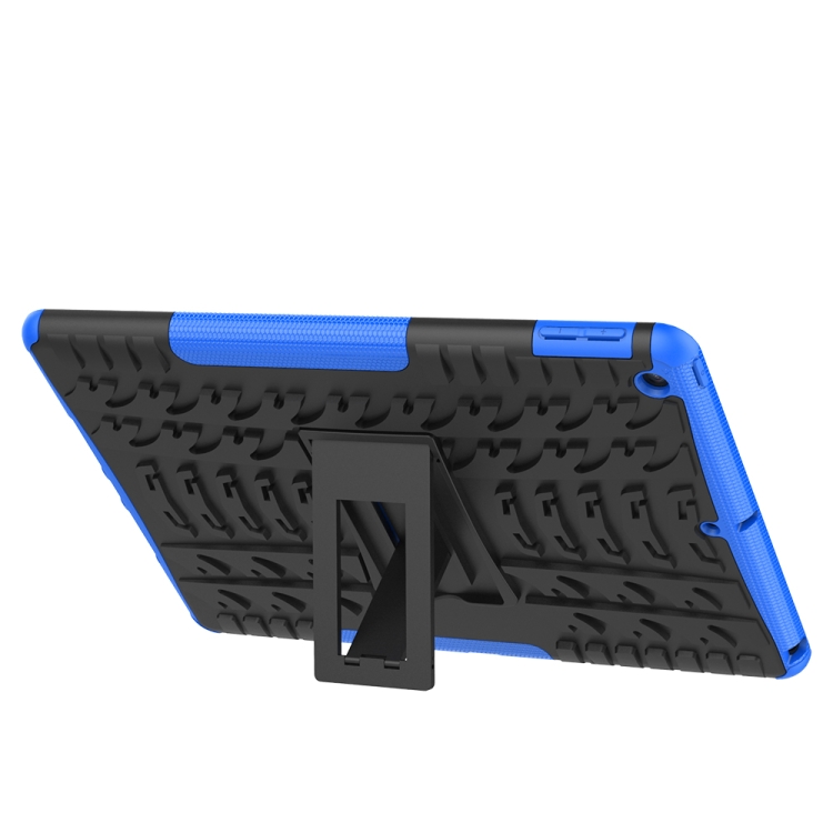 Protectores para Tablet  para Samsung  Galaxy Tab S7 (Sm-T870) funda reforzada con soporte Negro y azul