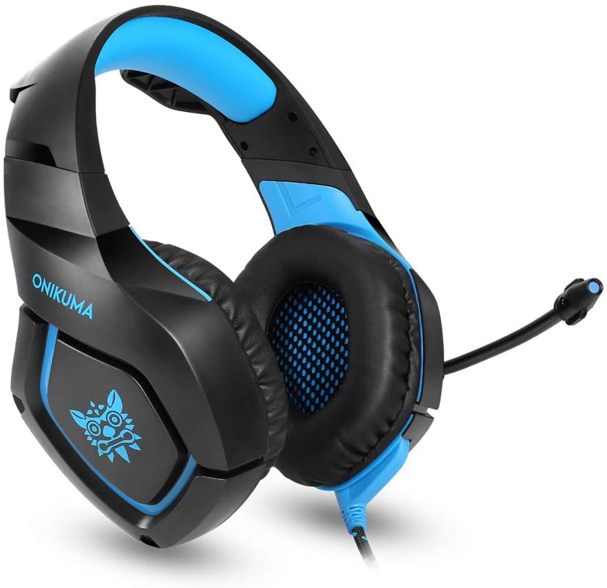 Accesorios y Gadgets  Auriculares  con cable vincha gamer K1-b Azul