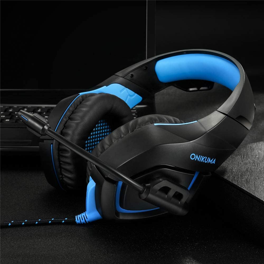 Accesorios y Gadgets  Auriculares  con cable vincha gamer K1-b Azul