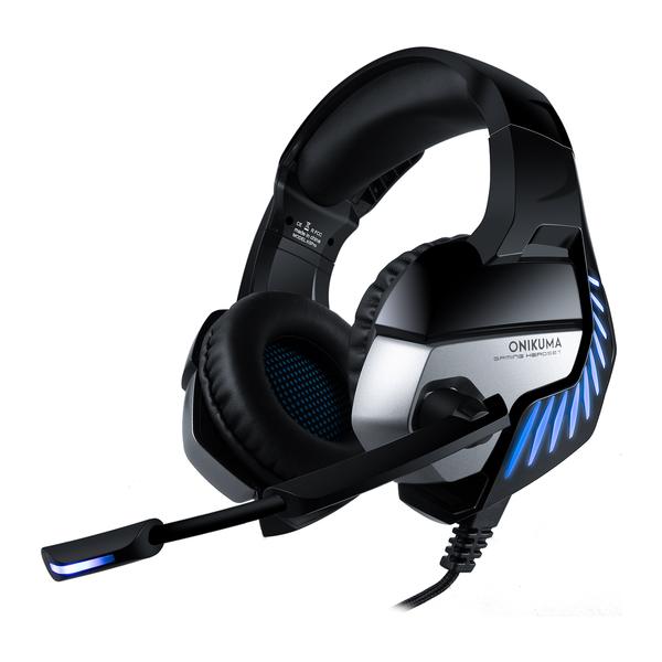 Accesorios y Gadgets  Auriculares  con cable vincha gamer K5 Pro Azul