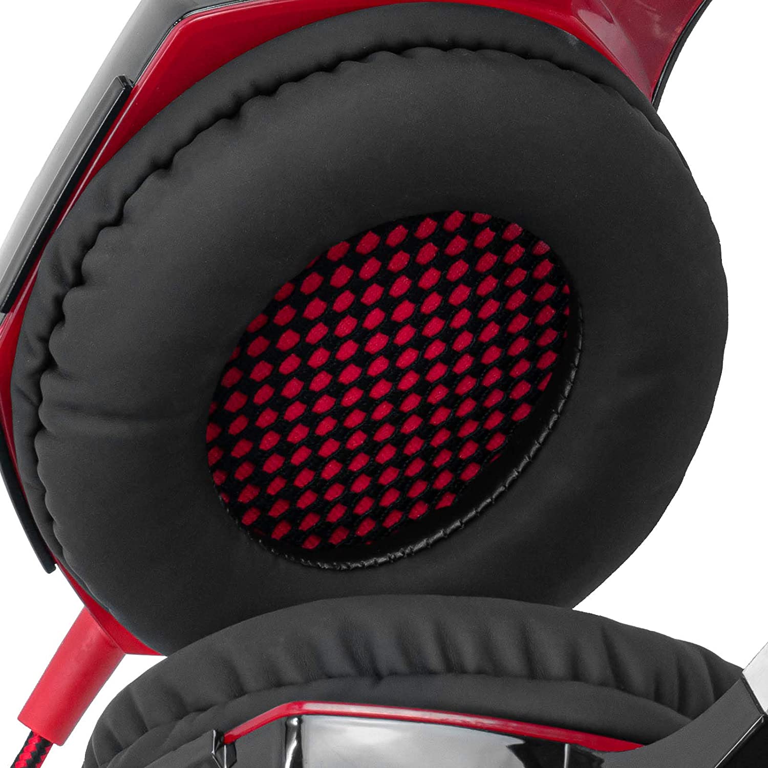 Accesorios y Gadgets  Auriculares  con cable vincha gamer G2000 Rojo