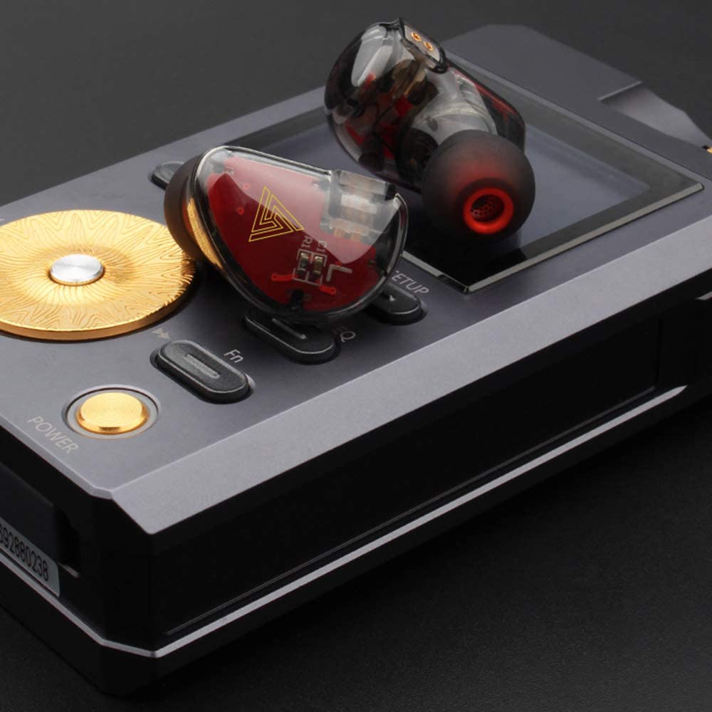 Accesorios y Gadgets  Auriculares  con cable In-ear Vk5 Transparente y rojo