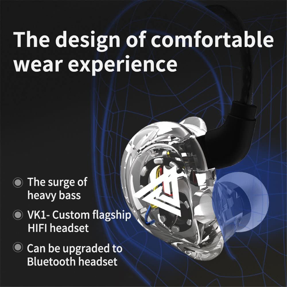 Accesorios y Gadgets  Auriculares  con cable In-ear Vk1 sin Mic Transparente 