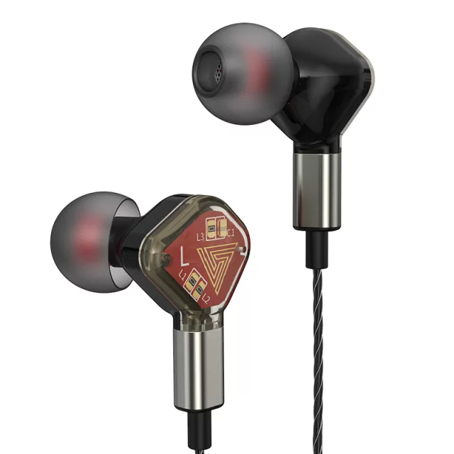 Accesorios y Gadgets  Auriculares  con cable In-ear Sk2 Transparente y rojo