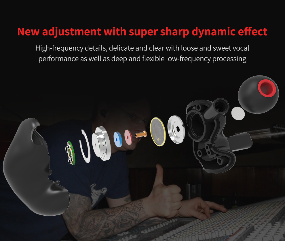 Accesorios y Gadgets  Auriculares  con cable In-ear Vk3 Negro