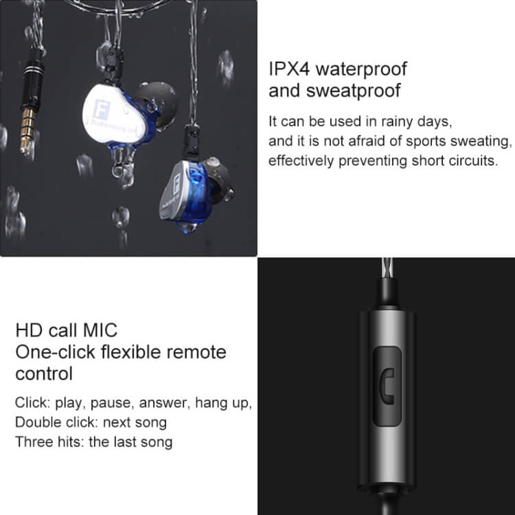 Accesorios y Gadgets  Auriculares  con cable In-ear CK9 Negro