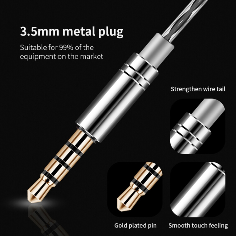 Accesorios y Gadgets  Auriculares  con cable In-ear CK9 Negro