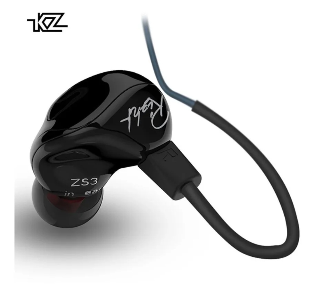 Accesorios y Gadgets  Auriculares  con cable In-ear Zs3 con mic Negro