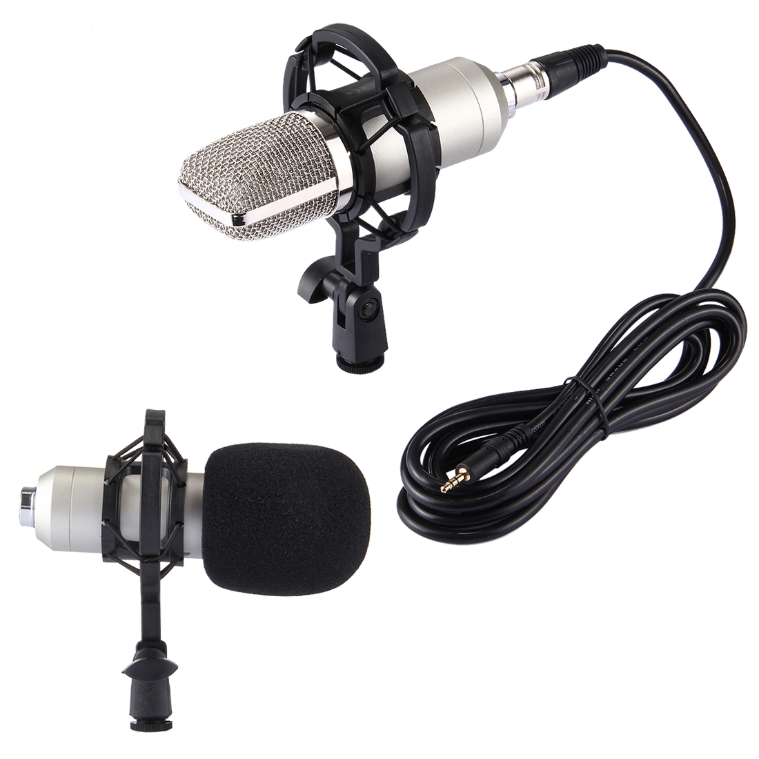 Sector M�sicos  Sonido Profesional  Micr�fonos Micr�fono Condenser PC0123S Plateado