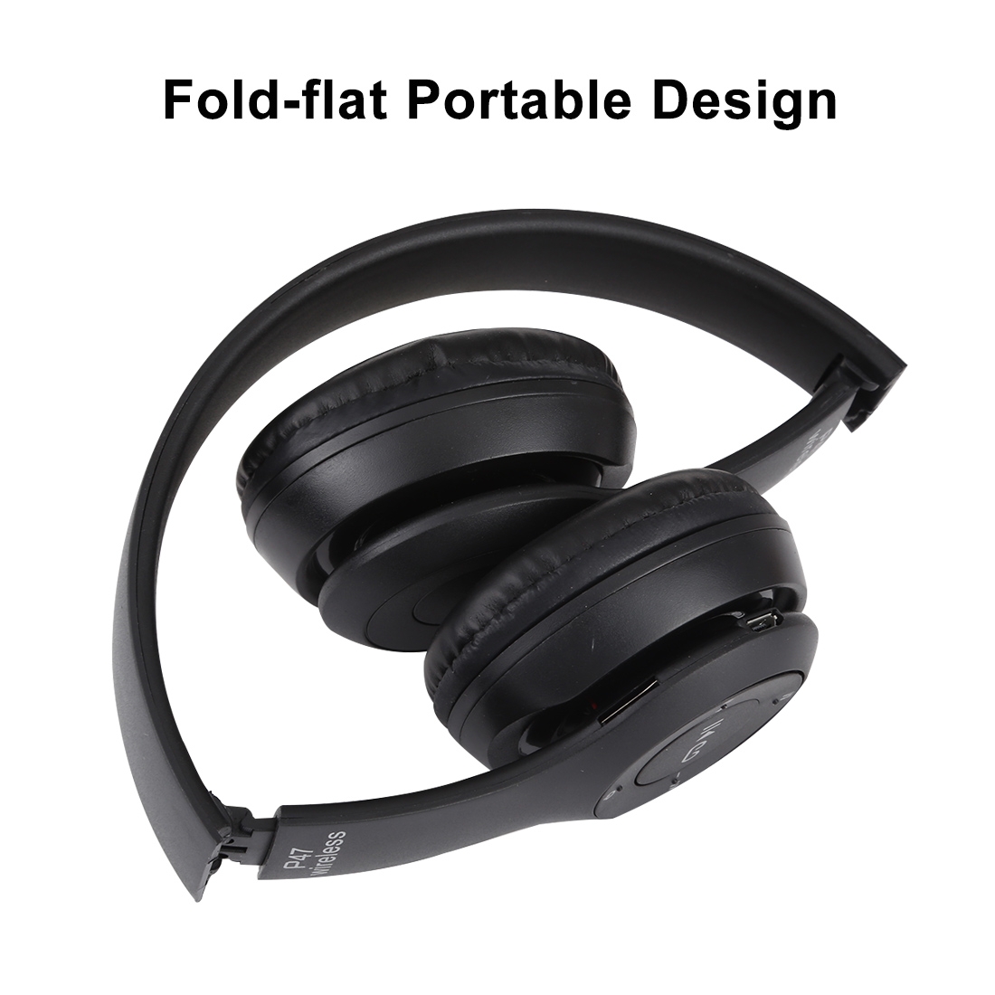 Accesorios y Gadgets  Auriculares  bluetooth vincha P47 Negro