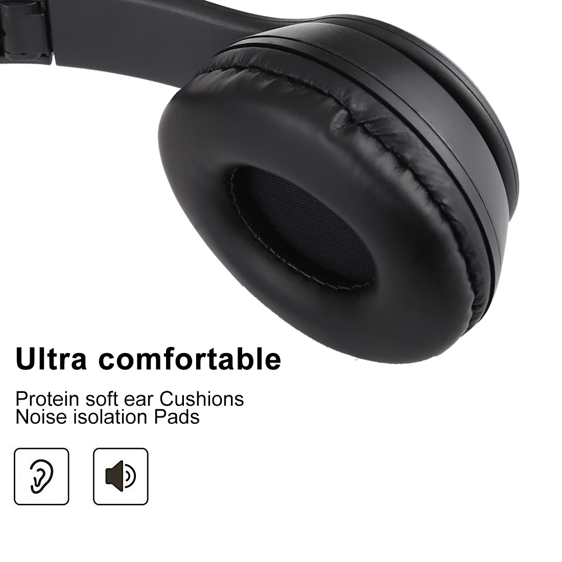 Accesorios y Gadgets  Auriculares  bluetooth vincha P47 Negro