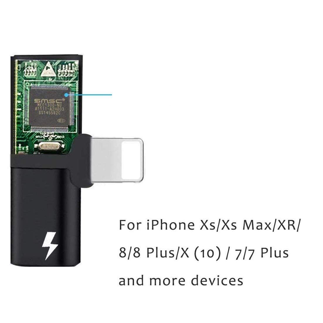 Accesorios y Gadgets  Adaptador Adaptador USB Lightning a Doble Lightning (iPhone) 