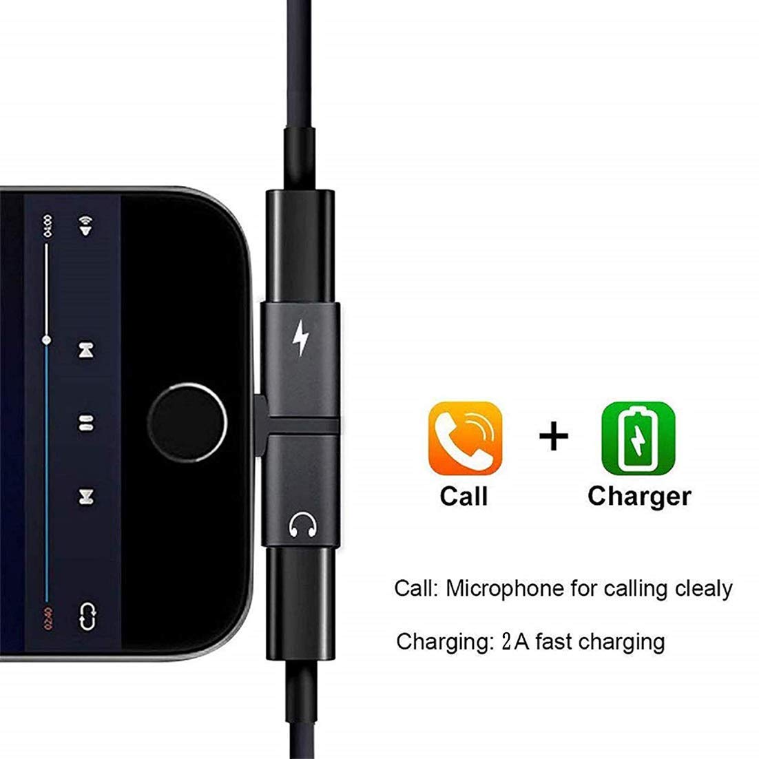 Accesorios y Gadgets  Adaptador Adaptador USB Lightning a Doble Lightning (iPhone) 