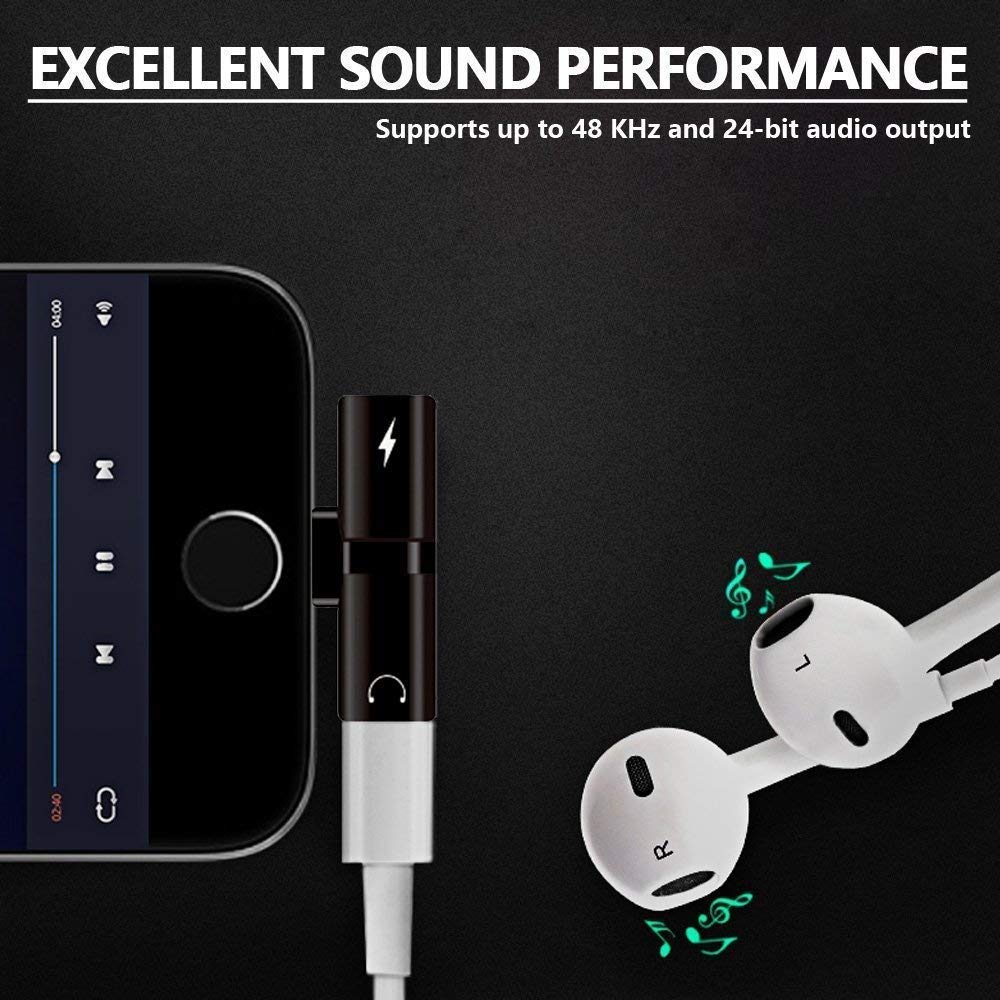 Accesorios y Gadgets  Adaptador Adaptador USB Lightning a Doble Lightning (iPhone) 