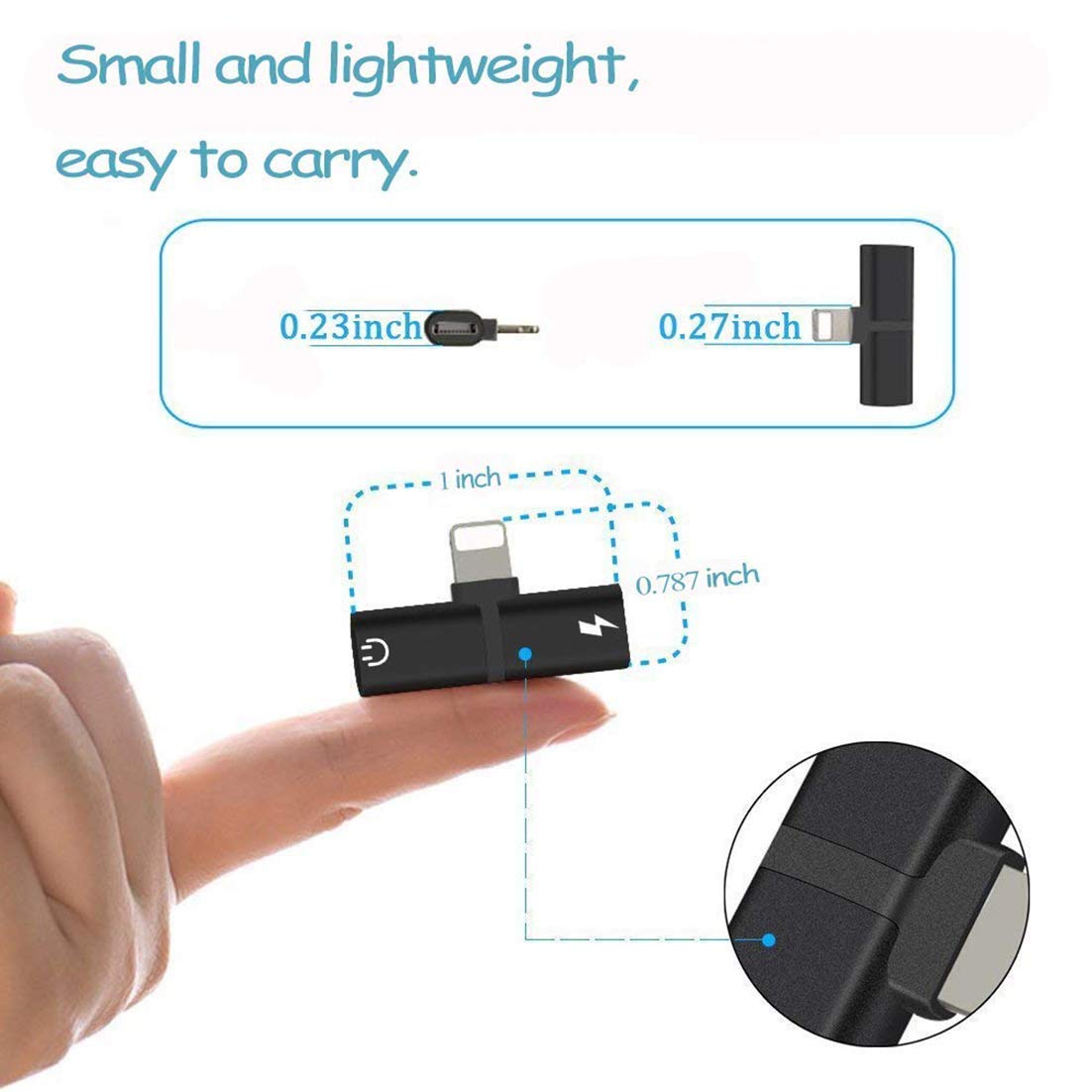 Accesorios y Gadgets  Adaptador Adaptador USB Lightning a Doble Lightning (iPhone) 
