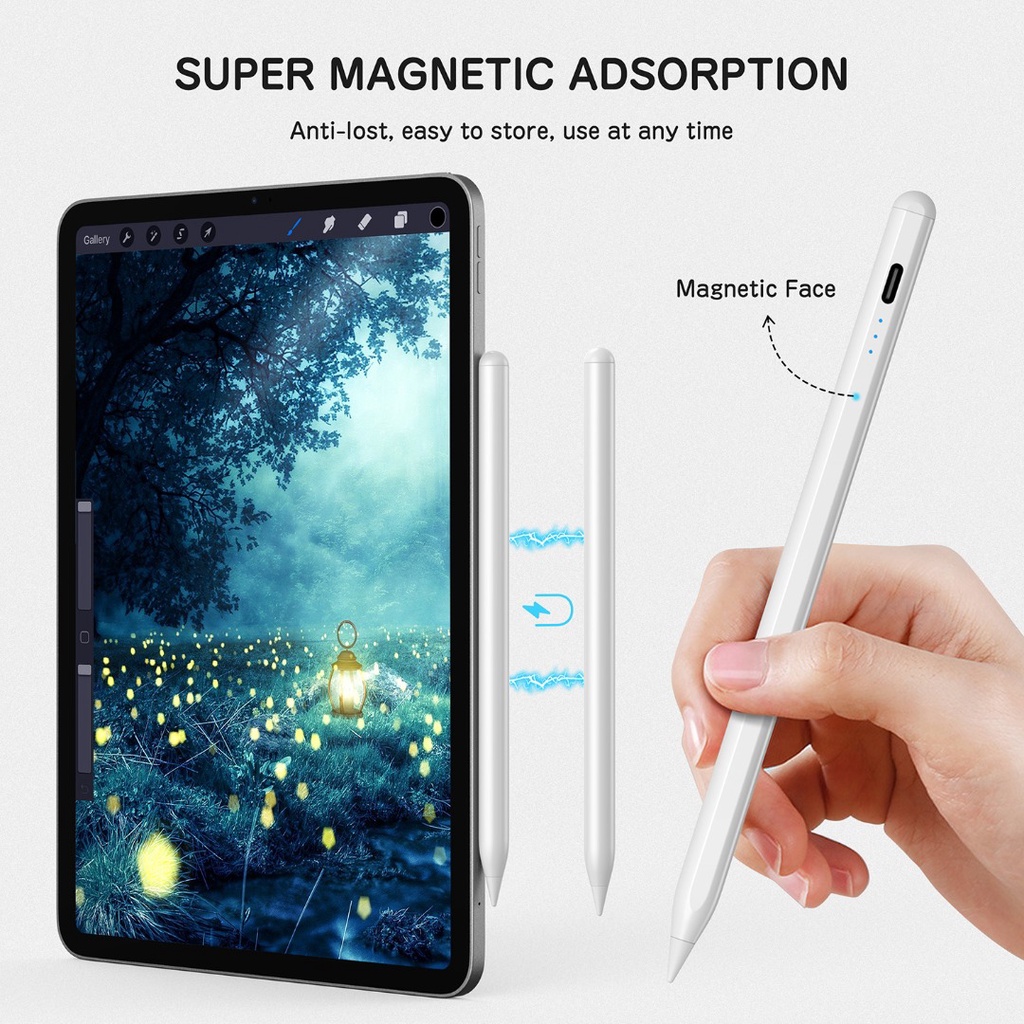 Accesorios y Gadgets  L�piz �ptico L�piz �ptico Activo Tipo C para iPad Blanco