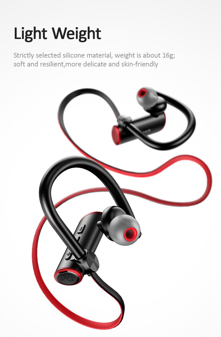 Accesorios y Gadgets  Auriculares  bluetooth deportivos S4 Bt 5.0 Us-yd004 Negro/rojo