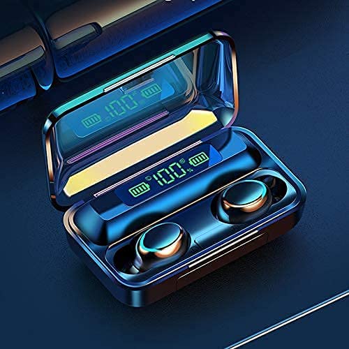 Accesorios y Gadgets  Auriculares  bluetooth In-ear TWS F9-5 Bluetooth 5.1 Negro