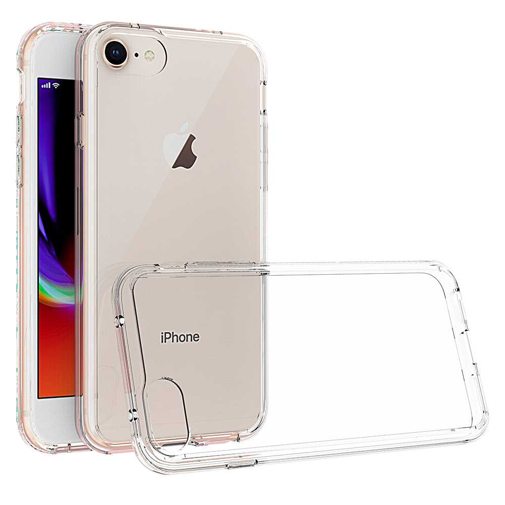 Protectores para celular  para Apple  iPhone 7 / 8 Funda de acr�lico y tpu Transparente