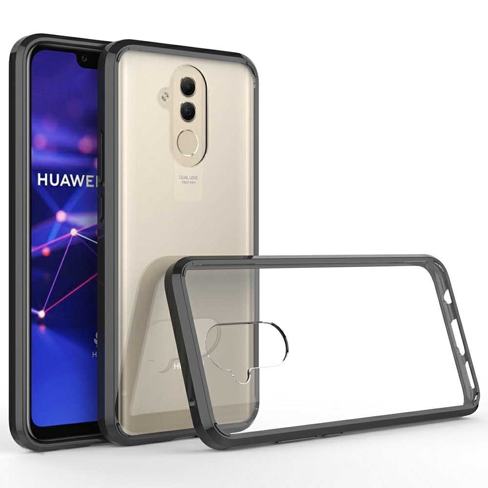 Protectores para celular  para Huawei  Mate 20 Lite Funda de acr�lico y tpu Negro
