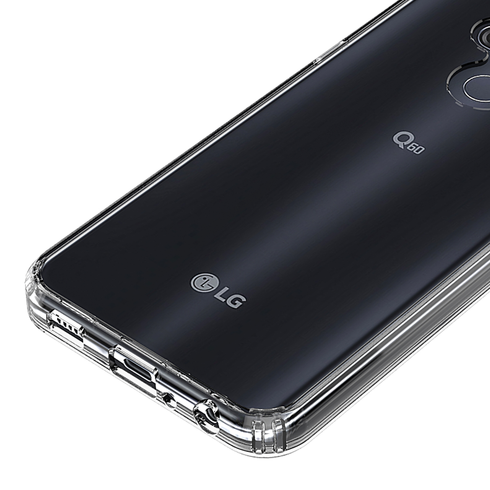 Protectores para celular  para Lg  Q60 / K50 Funda de acr�lico y tpu Transparente