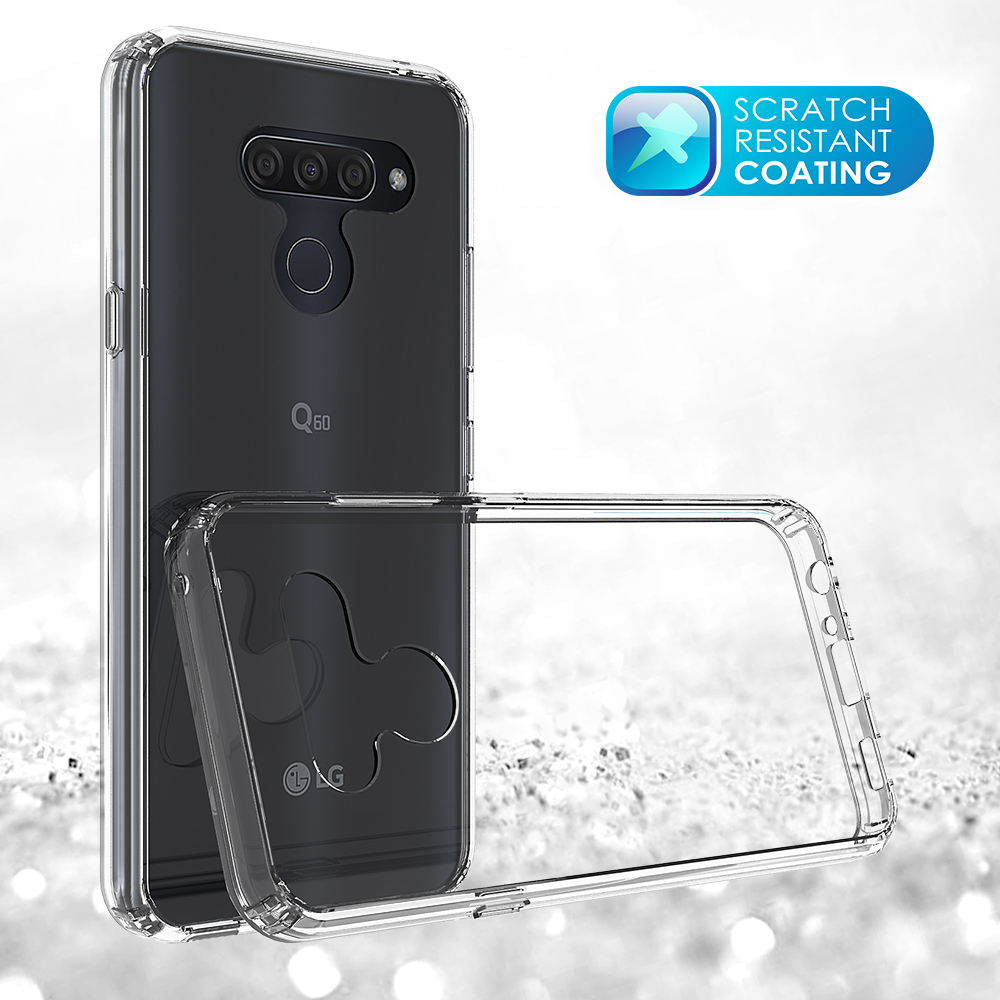 Protectores para celular  para Lg  Q60 / K50 Funda de acr�lico y tpu Transparente