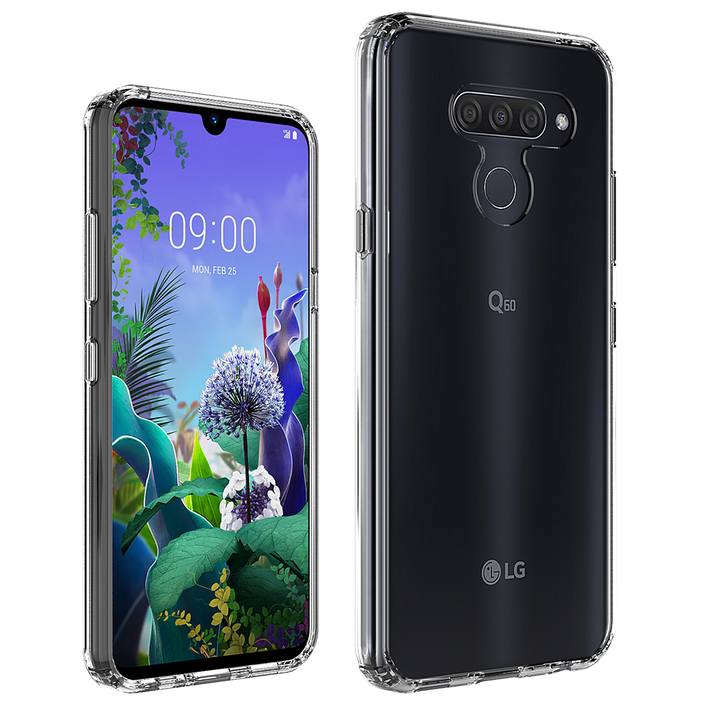 Protectores para celular  para Lg  Q60 / K50 Funda de acr�lico y tpu Transparente