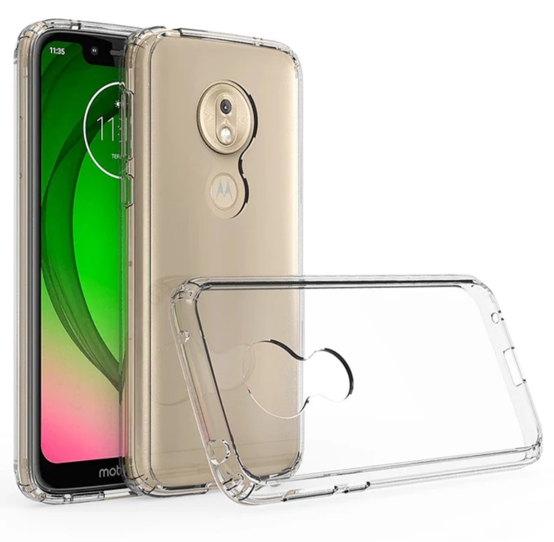 Protectores para celular  para Motorola  Moto G7 Play Funda de acr�lico y tpu Transparente