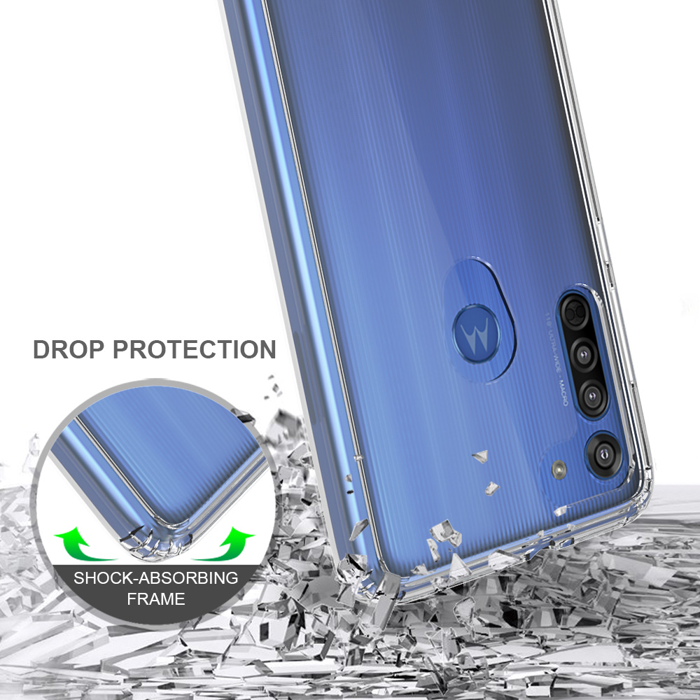 Protectores para celular  para Motorola  Moto G8 Funda de acr�lico y tpu Transparente