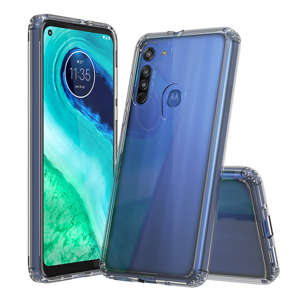 Protectores para celular  para Motorola  Moto G8 Funda de acr�lico y tpu Transparente